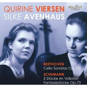 Quirine Viersen - Cello Sonatas / 5 Stuecke Im Volkston  CD